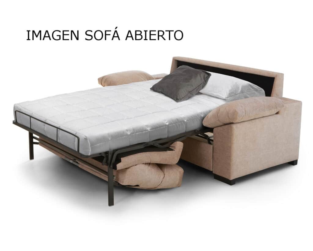 Sofá Cama italiano 3 plazas 205 x 110 x 95 Descansín - Imagen 3