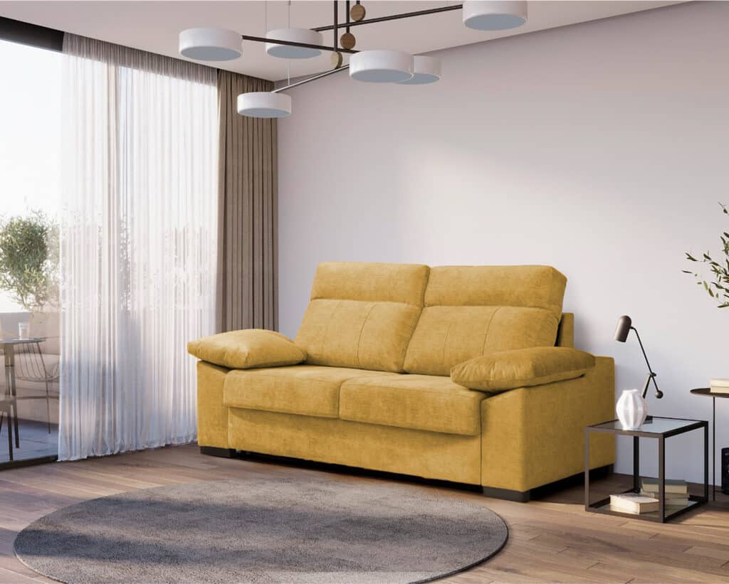 Sofá Cama italiano 3 plazas 205 x 110 x 95 Descansín - Imagen 8