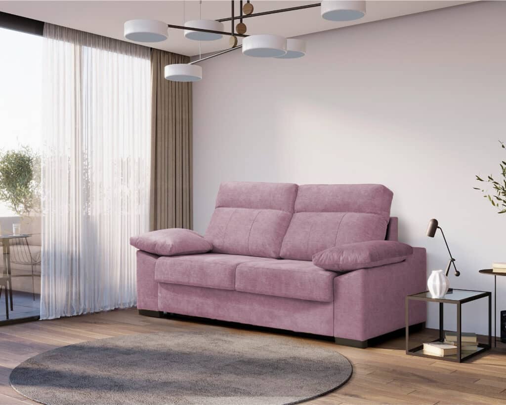 Sofá Cama italiano 3 plazas 205 x 110 x 95 Descansín - Imagen 7
