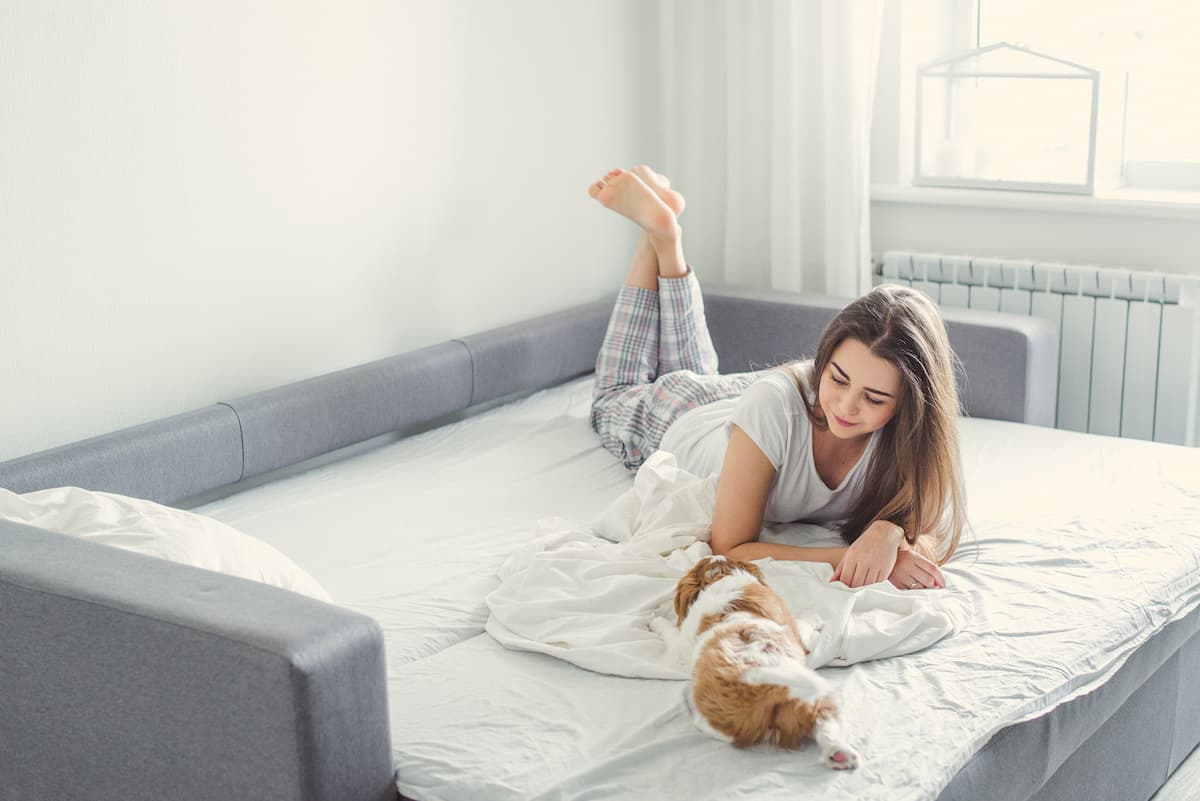 Sofá cama para dormir todos los días - Descansín