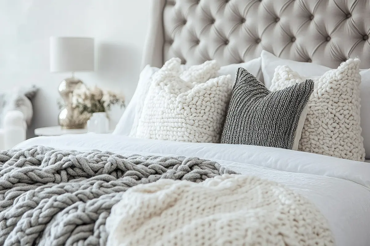 camas vestidas con encanto